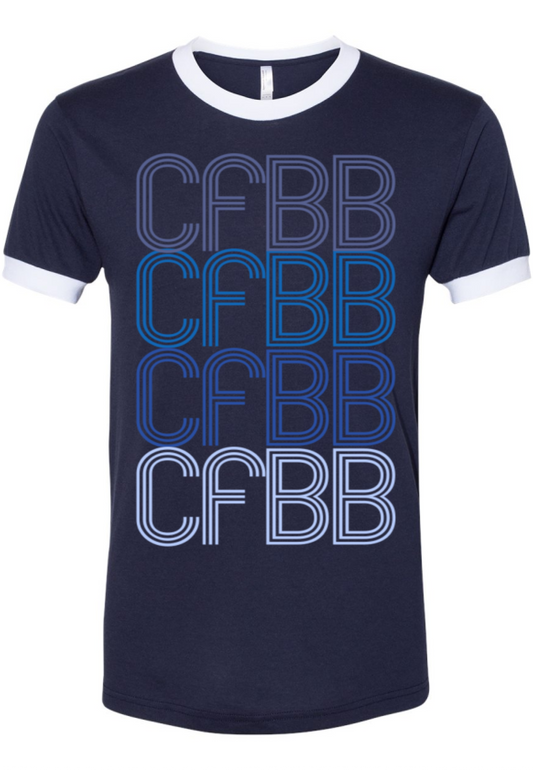 CFBB Ringer Tee / American Apparel Brand Navy