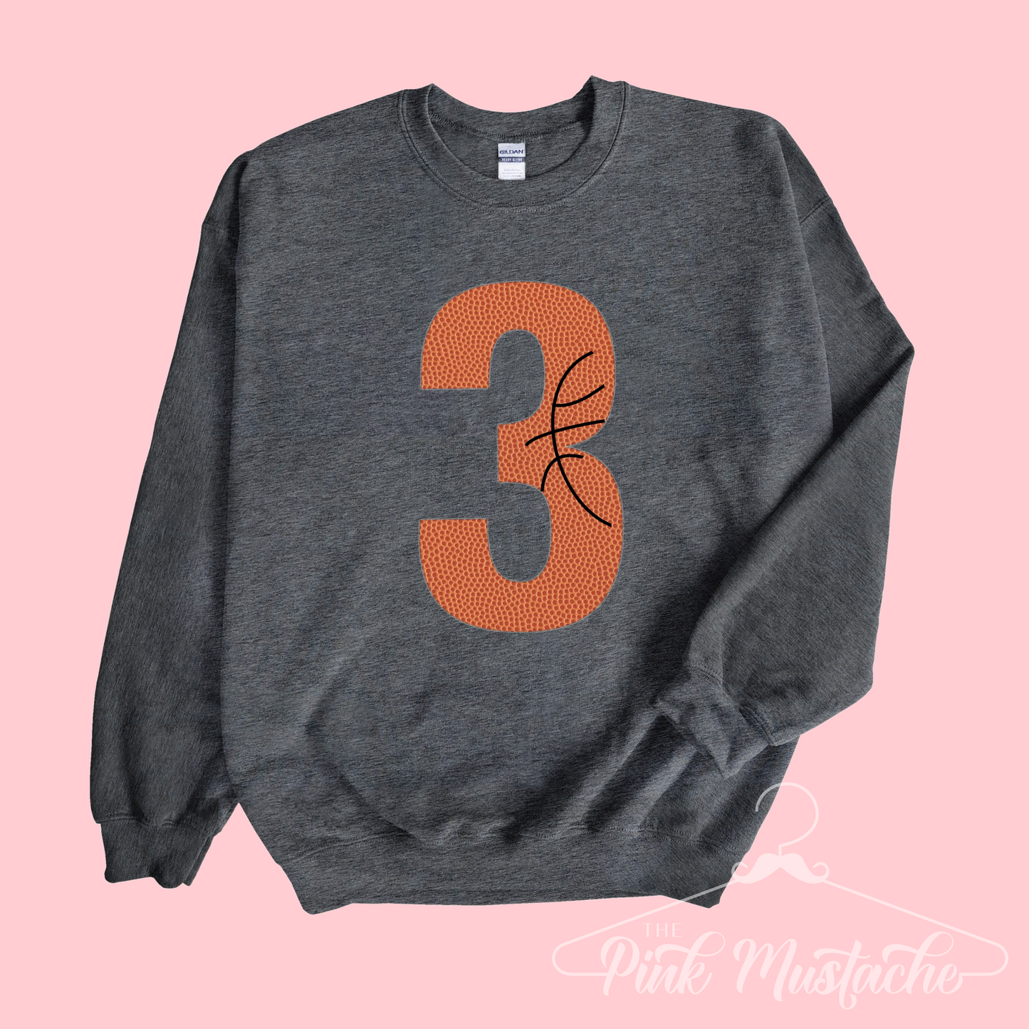 Custom Vintage Basketball Sweatshirt - Basketball Mom Shirt with Number