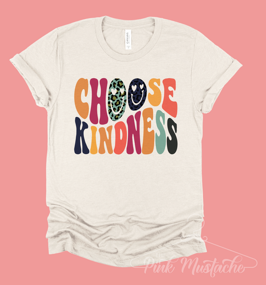 Soft Style Choose Kindness Tee/ Toddler, Youth, and Adult Sizes Available