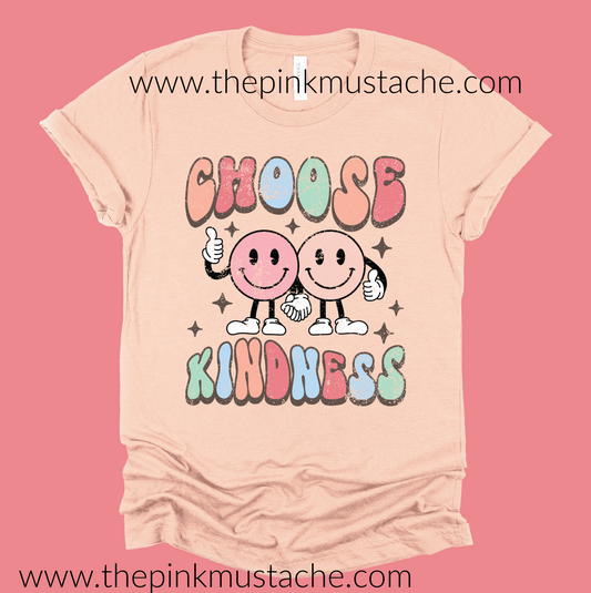 Soft Style Choose Kindness Tee/ Toddler, Youth, and Adult Sizes Available