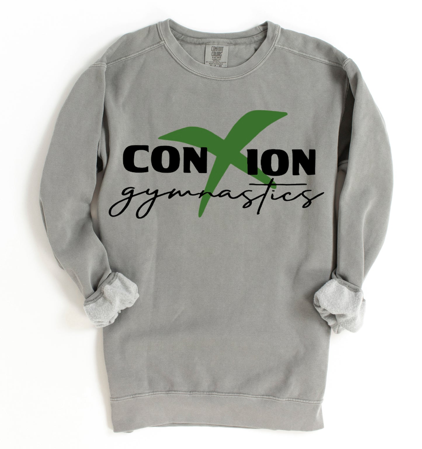 Comfort Colors , Gildan, or Bella Canvas Conxion Gymnastics Sweatshirt/ Youth and Adult Sizes