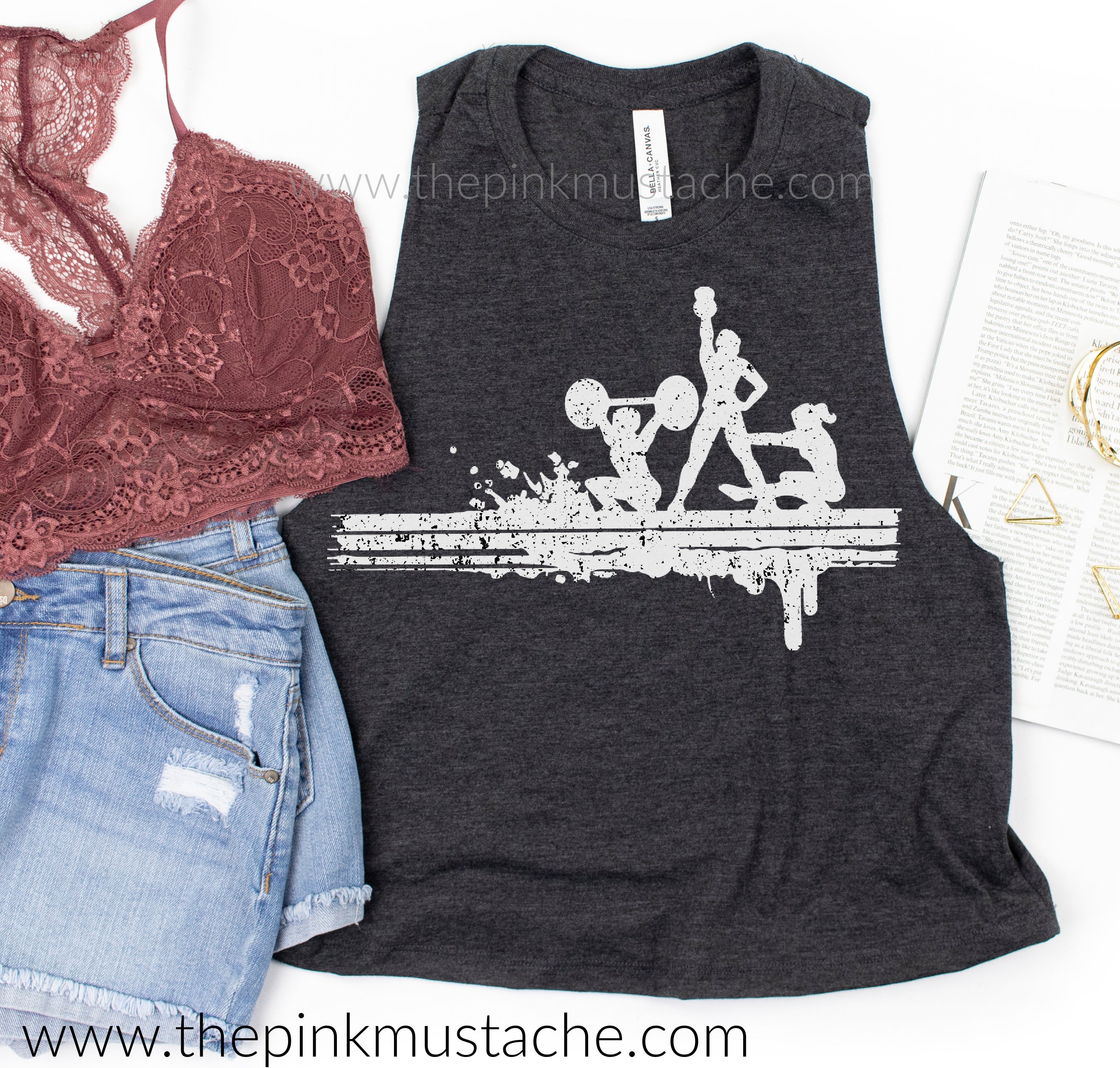 Crossfit hotsell crop tanks