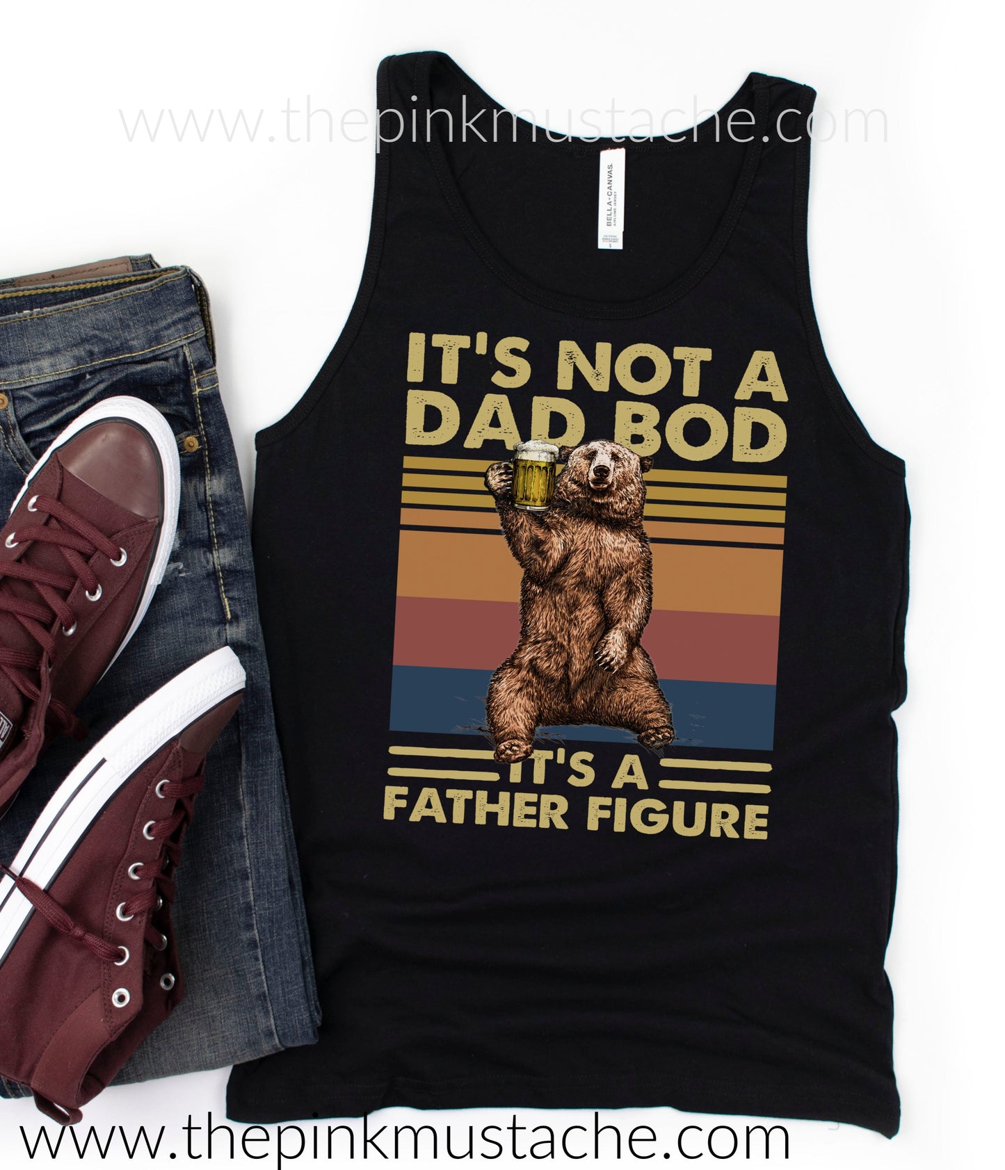 It's Not A Dad Bod, It's A Father Figure Muscle Tank - Father's Day Tank - Fathers Day Shirt