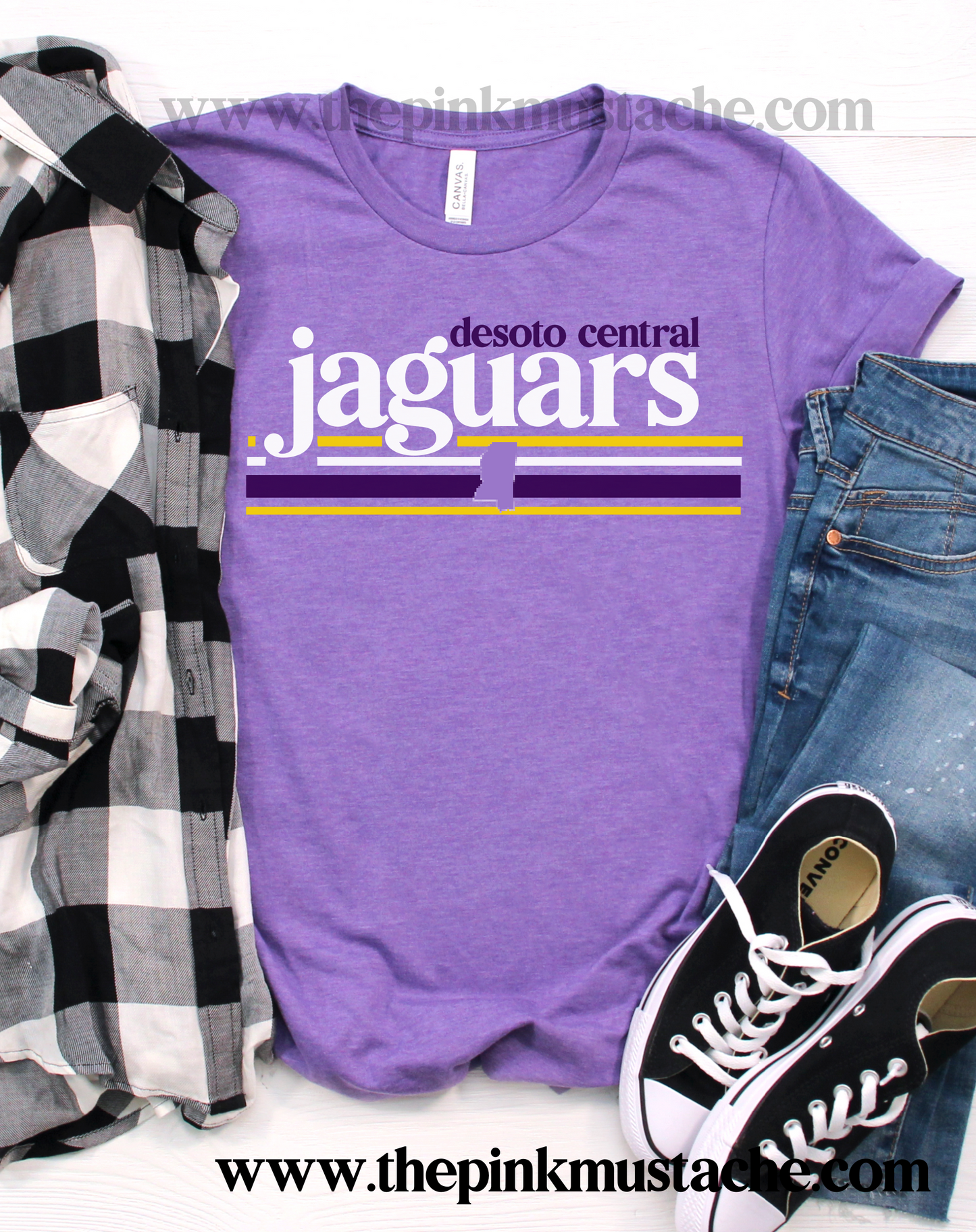 Desoto Central Jaguars Shirt / DC -Desoto Central Schools / Mississippi School Shirt