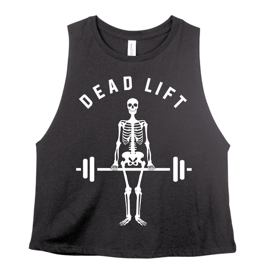 Dead Lift Skeleton Workout Tank