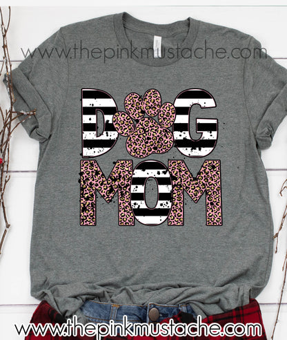Dog Mom T-Shirt / Bella Canvas Tee / Dog Mom