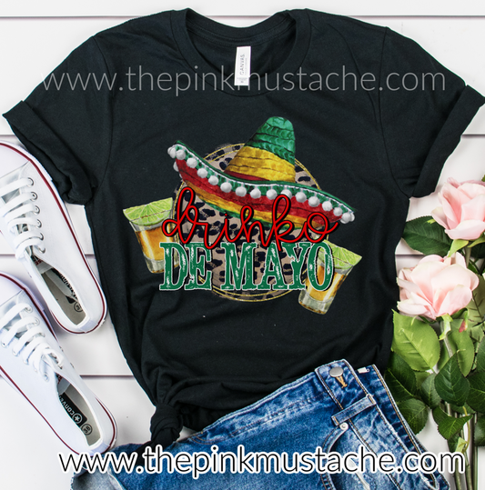 Drinko De Mayo - Cinco De Mayo Shirt / Funny Cinco De Mayo Shirt / Bella Canvas/ FAST SHIPPING