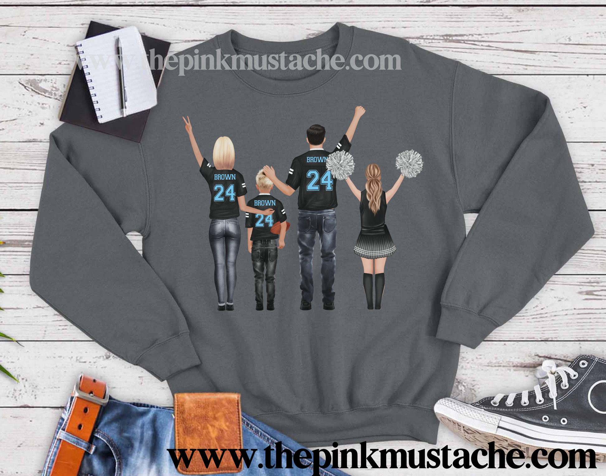 Custom on sale family sweatshirts