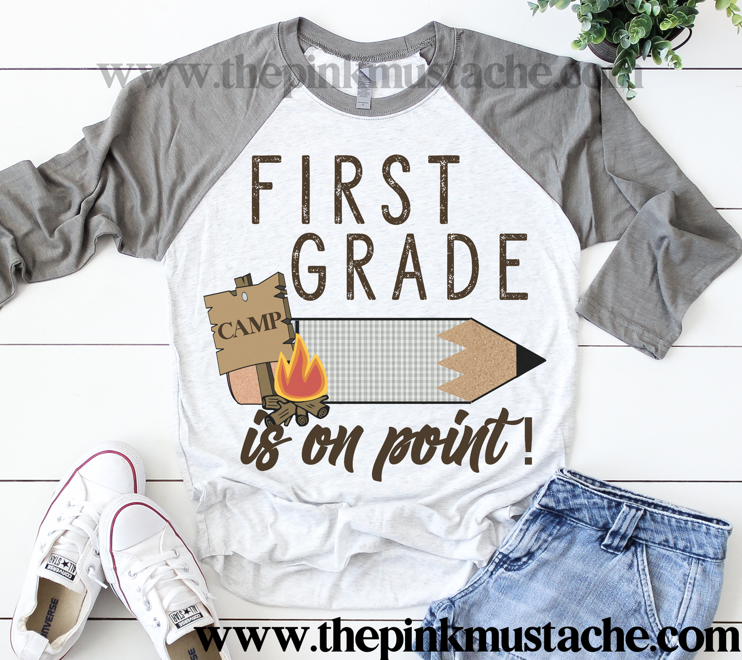 Teacher or Student Grade Shirts / Grade Level Shirts / Any Grade Is On Point Raglan
