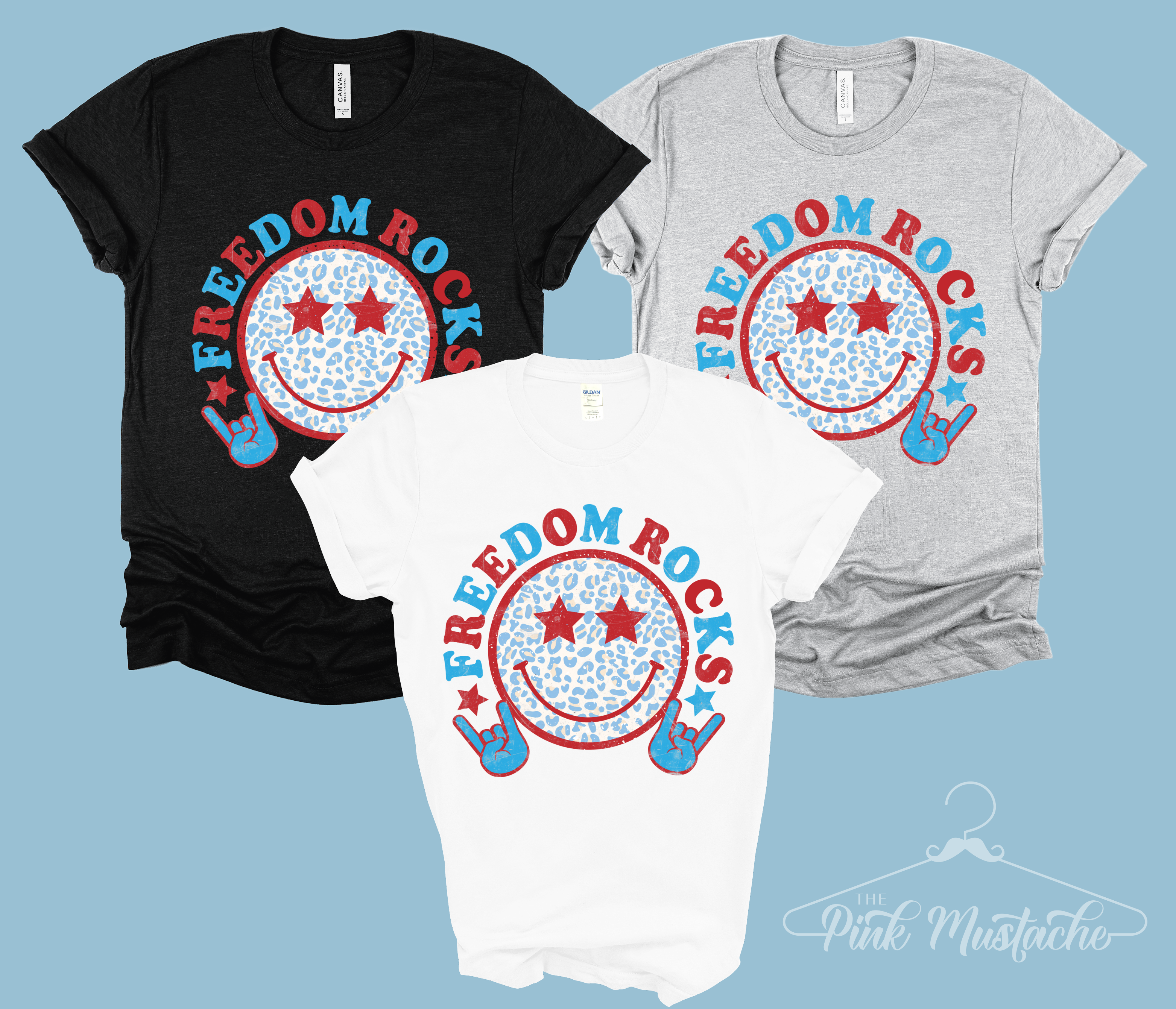 Freedom Rocks Cap Freedom Rocks SoftStyle Tee/ July 4th Toddler, Youth, and Adult Shirt ...