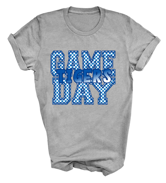 Game Day Tigers Tee/ Toddler, Youth, and Adult Sizes (Boys Option)