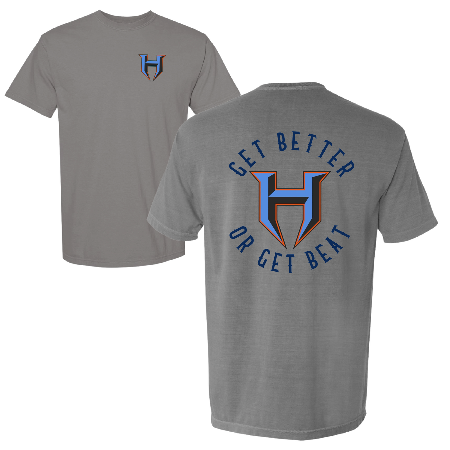 Comfort Colors Pocket Tee Get Better or Get Beat Hornets Baseball Tee/ YOUTH SIZES FAUX POCKET