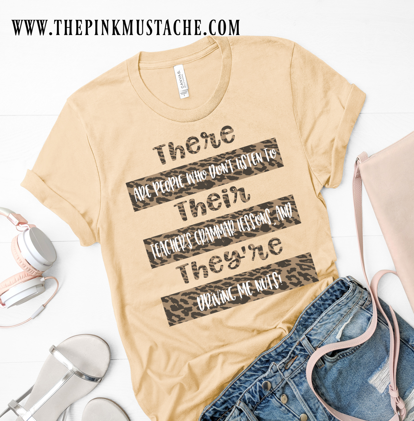 They're, Their, There Funny Grammar Shirt / Teacher Shirt