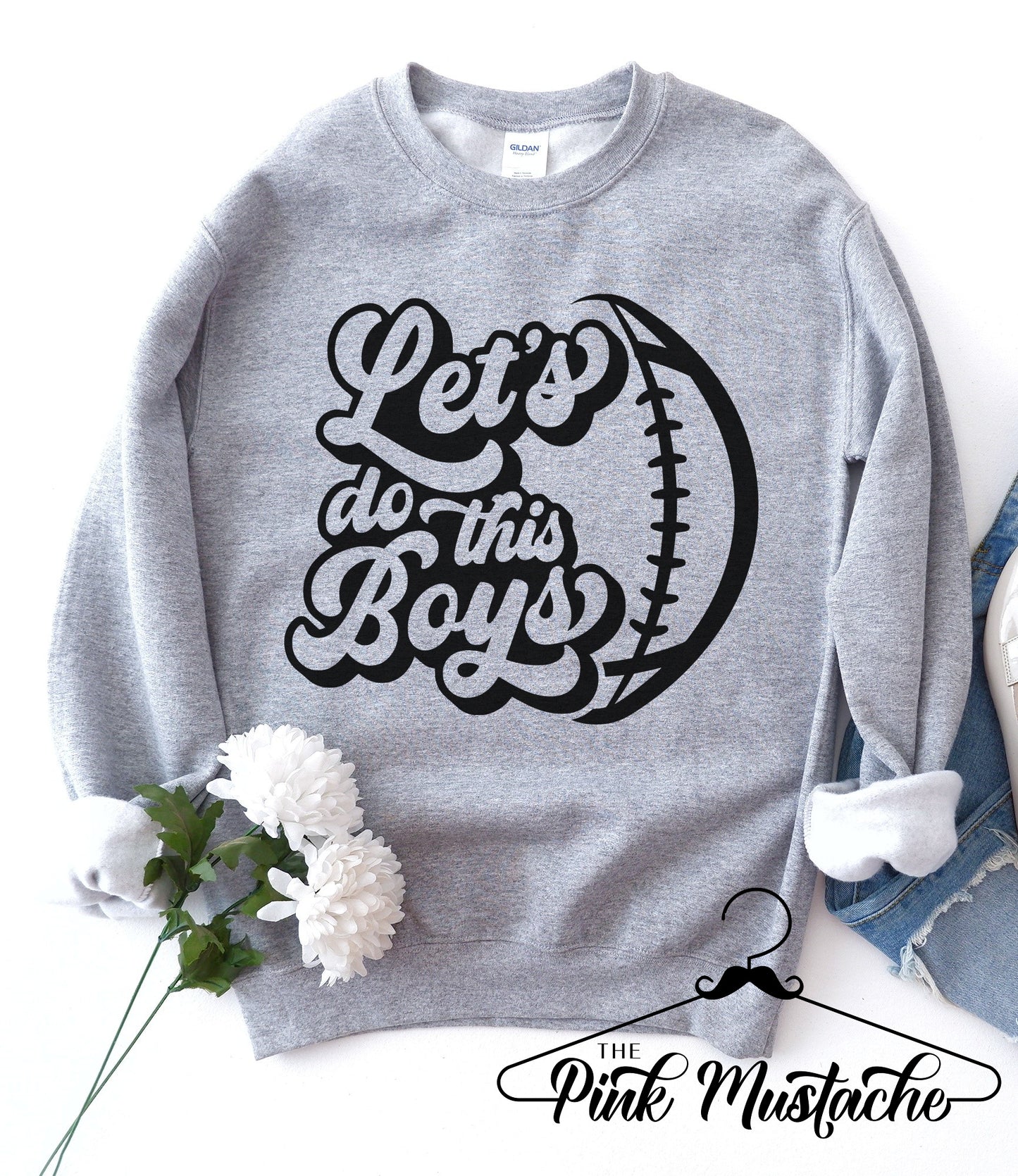 Let's Do This Boys Football Sweatshirt /Unisex Sweatshirt