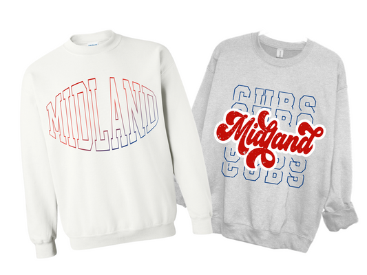 Midland Cubs Sweatshirt / Multiple Options