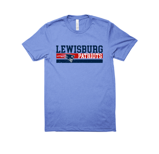 Lewisburg Patriots Boys Style Unisex Shirt / School Mascot Shirts