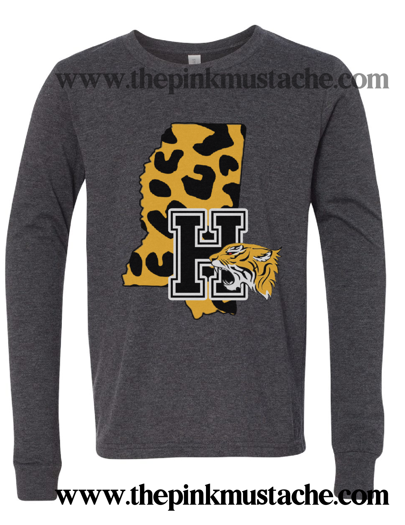 Hernando Tigers Comfort Colors Long Sleeve Or Short Sleeve Shirt / DC -Desoto County Schools / Mississippi School Shirt
