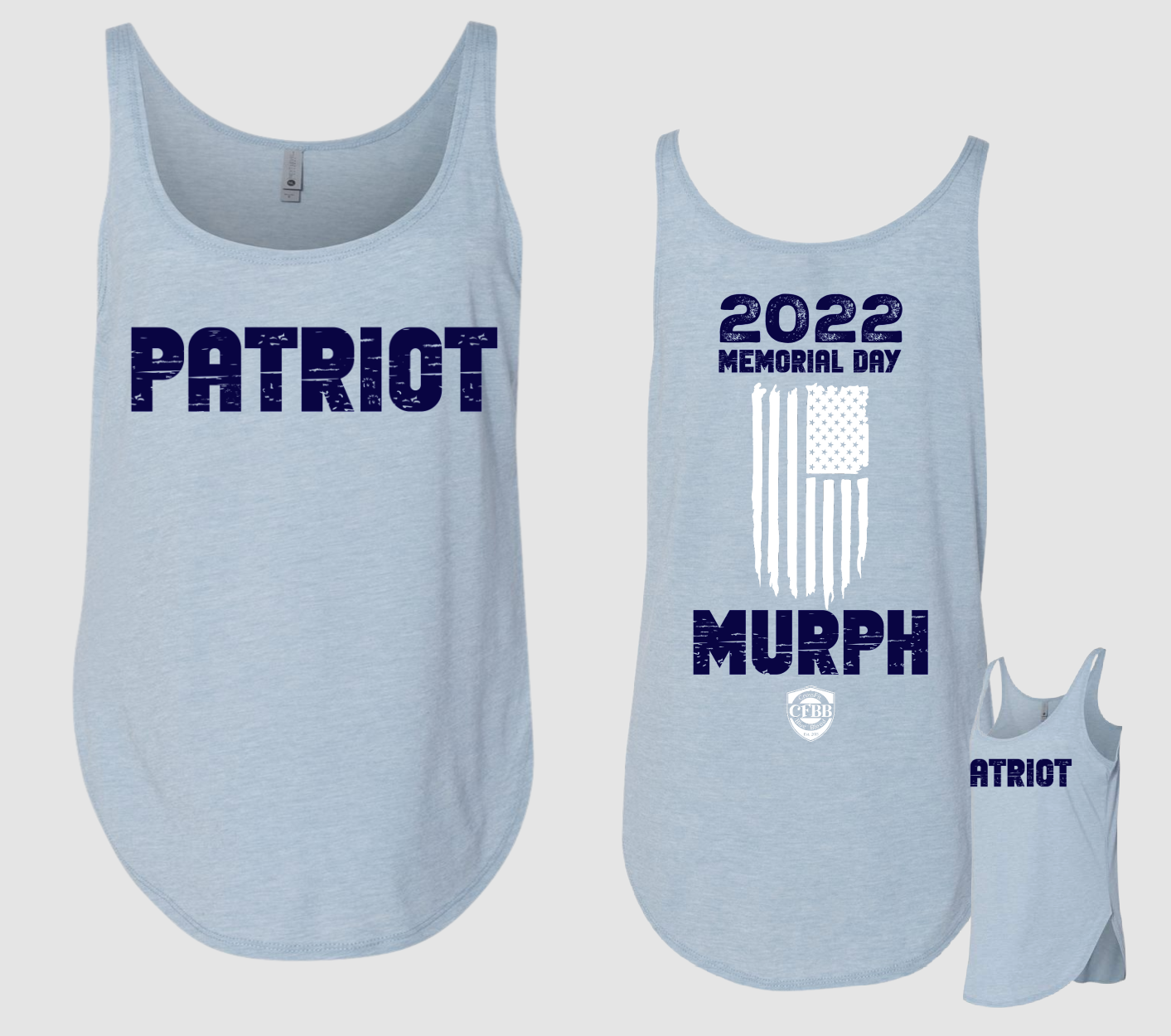 CFBB Murph Memorial Day WOD /High Low Tank / Memorial Day Shirt - Next Level Brand