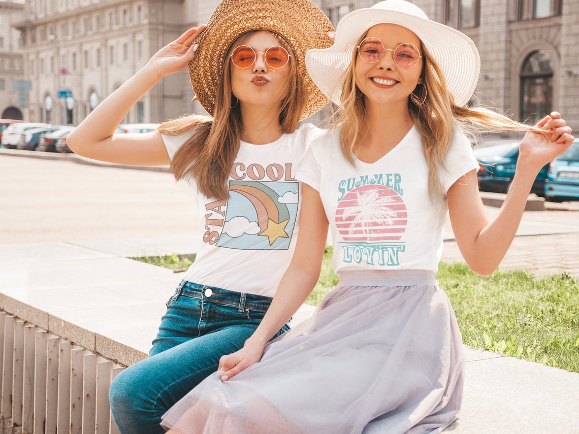 Stay Cool Retro VIbes Tee/ Toddler, Youth, and Adult Sizing Available