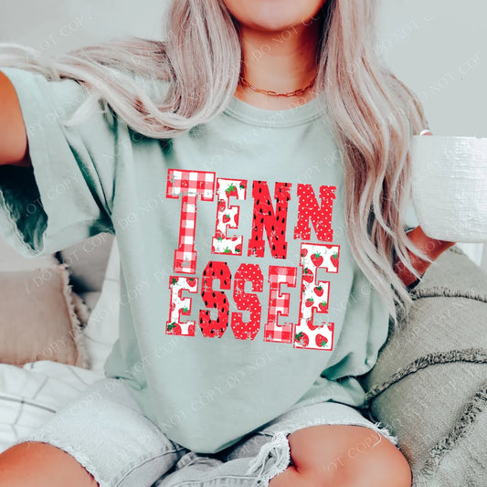 Tennessee or Custom Any State Tee/ Comfort Colors or Bella Canvas Tee / Mississippi - or Any State Tee