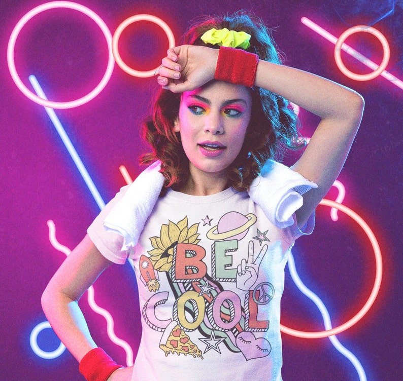Be Cool Shirt/ Vintage 90's Shirt/ Youth and Adult Sizing