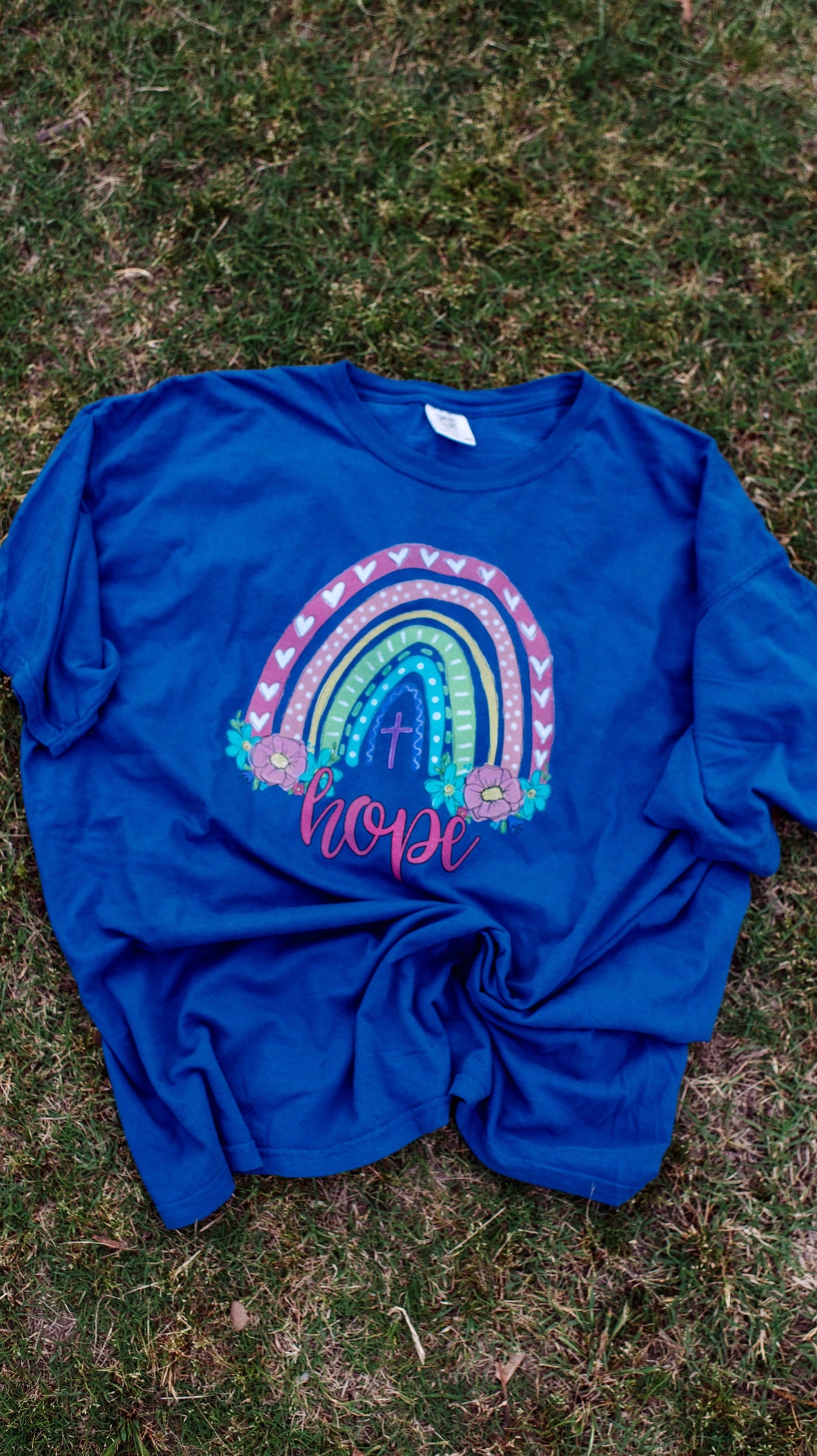 Hope Rainbow Tee