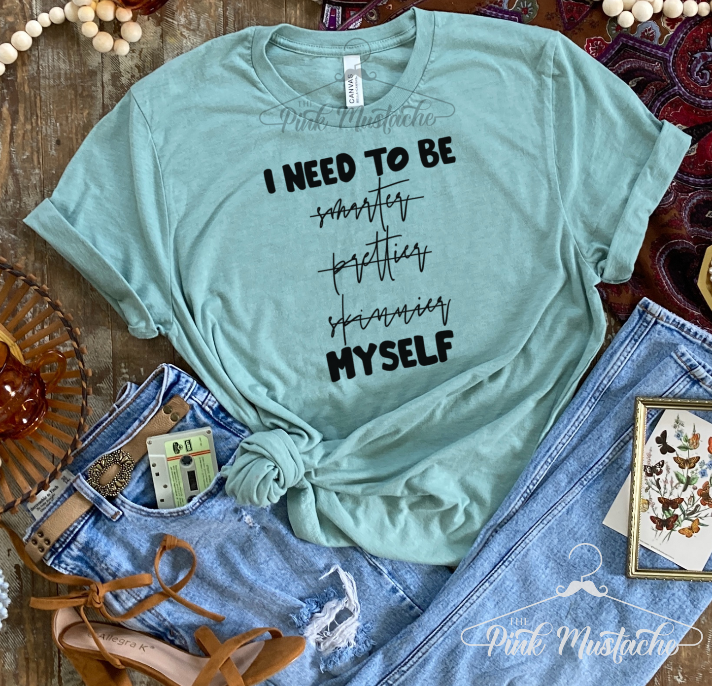 I Need To Be Myself Tee/ Softstyle Mommy and Me Tee