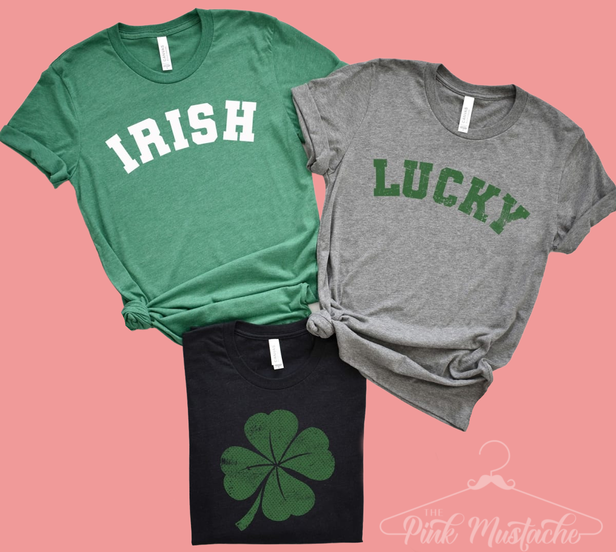 St Pattys Day Mix / Irish/Lucky/ Shamrock Clover/ St Patty's Day Bella Tee/ Toddler, Youth, and Adult Sizing Available/ Multiple Options available