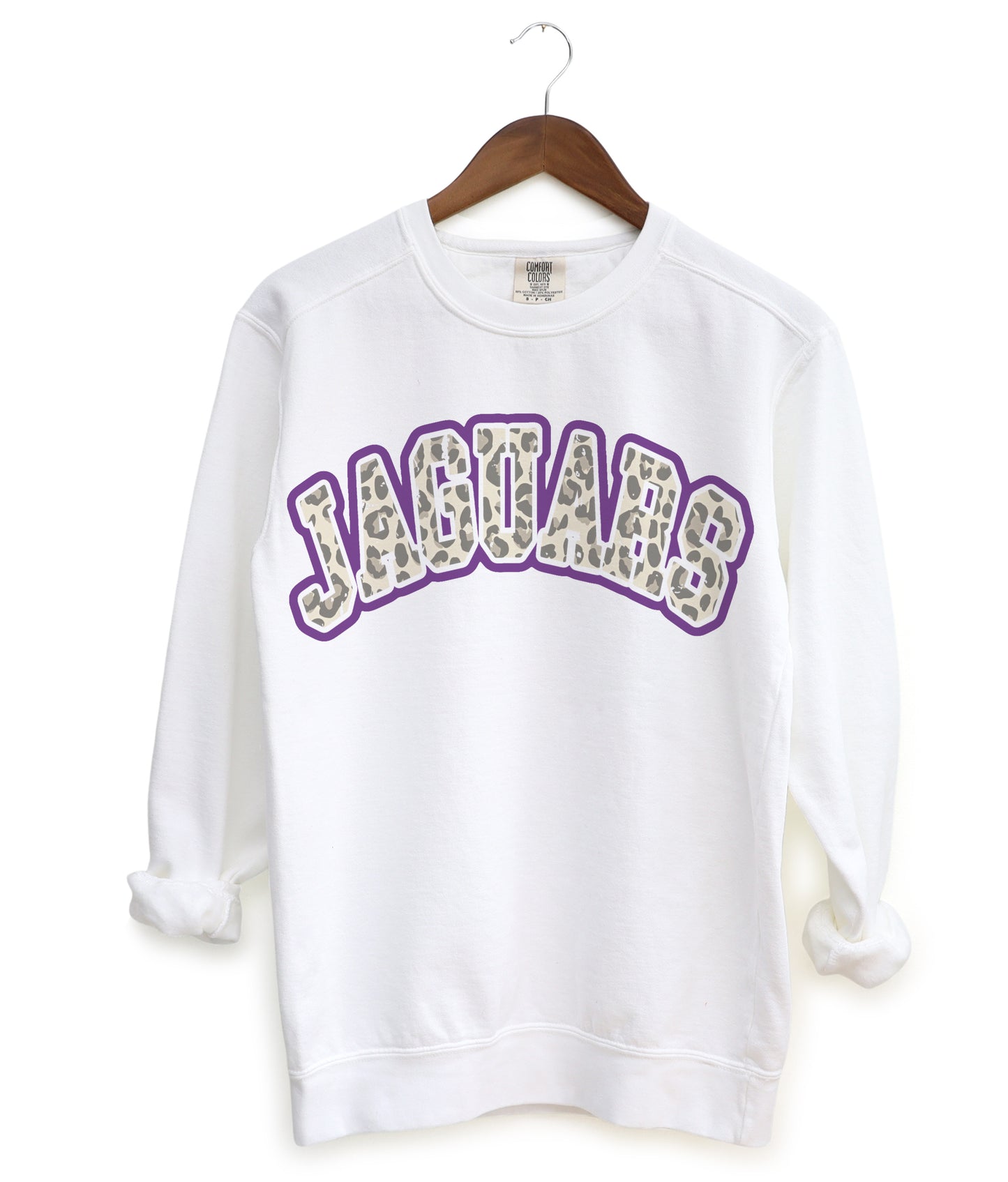 Desoto Leopard Jaguars Unisex Sweatshirt Youth and Adult Sizes / Comfort Colors and Gildan Options