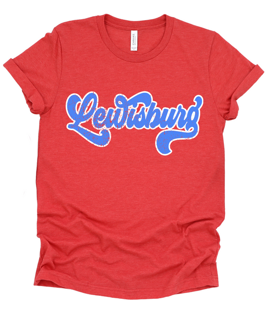 Lewisburg Retro Shirt / School Shirts/ Feel Free To Customize