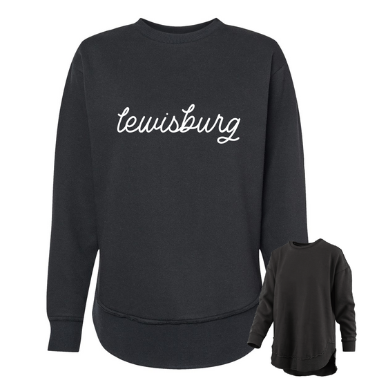 Boutique High Low Quality Sweatshirt/ Custom ANY Saying