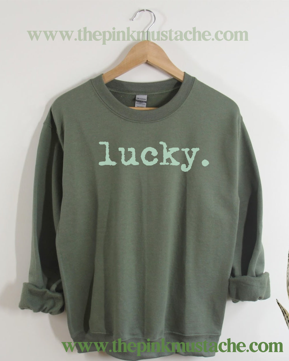 SALE Lucky St Patty's Day Retro Vibes Sweatshirt / Western Vintage Style Sweater - St Patricks Day Shirt