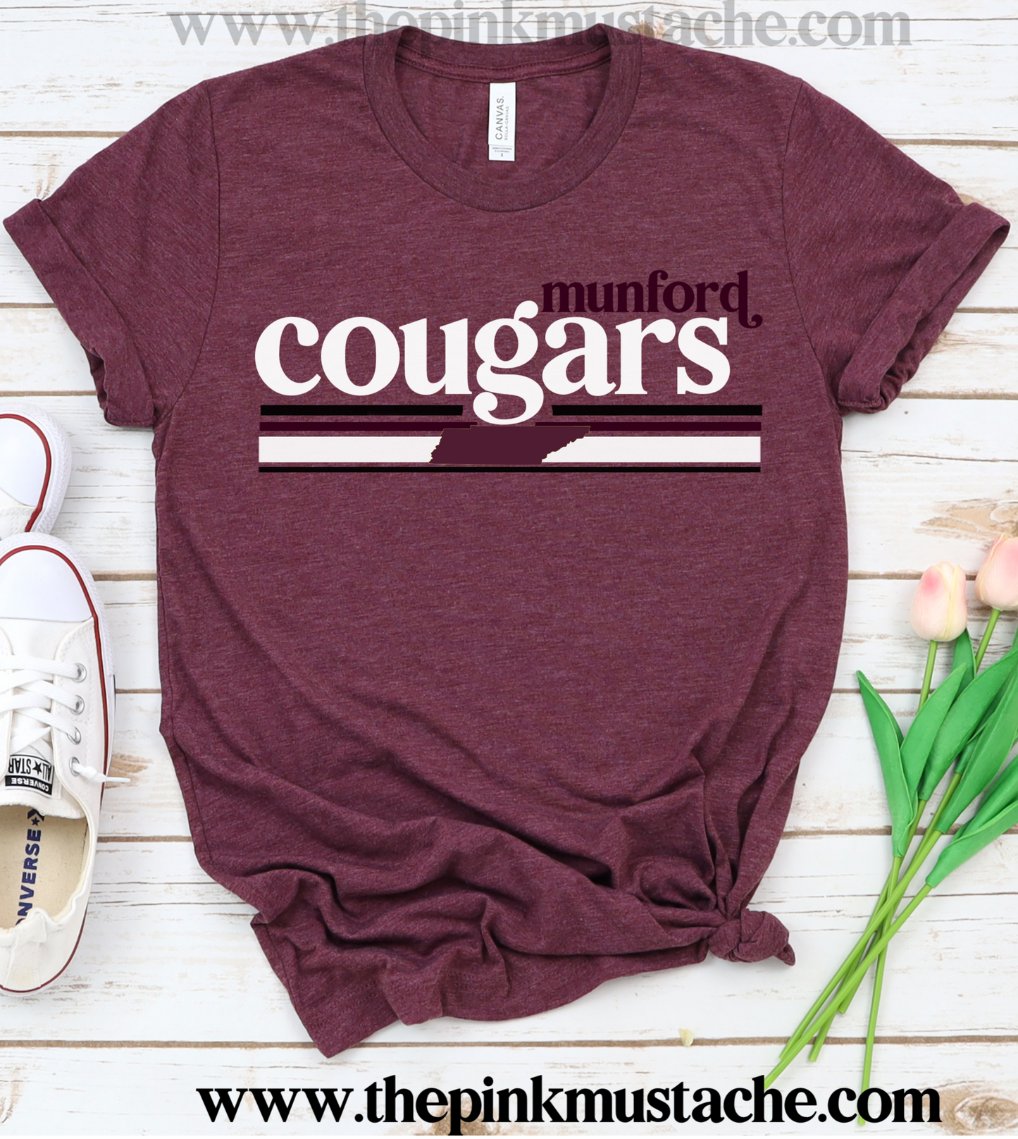 Munford Cougars Tee /Bella Canvas T-Shirt