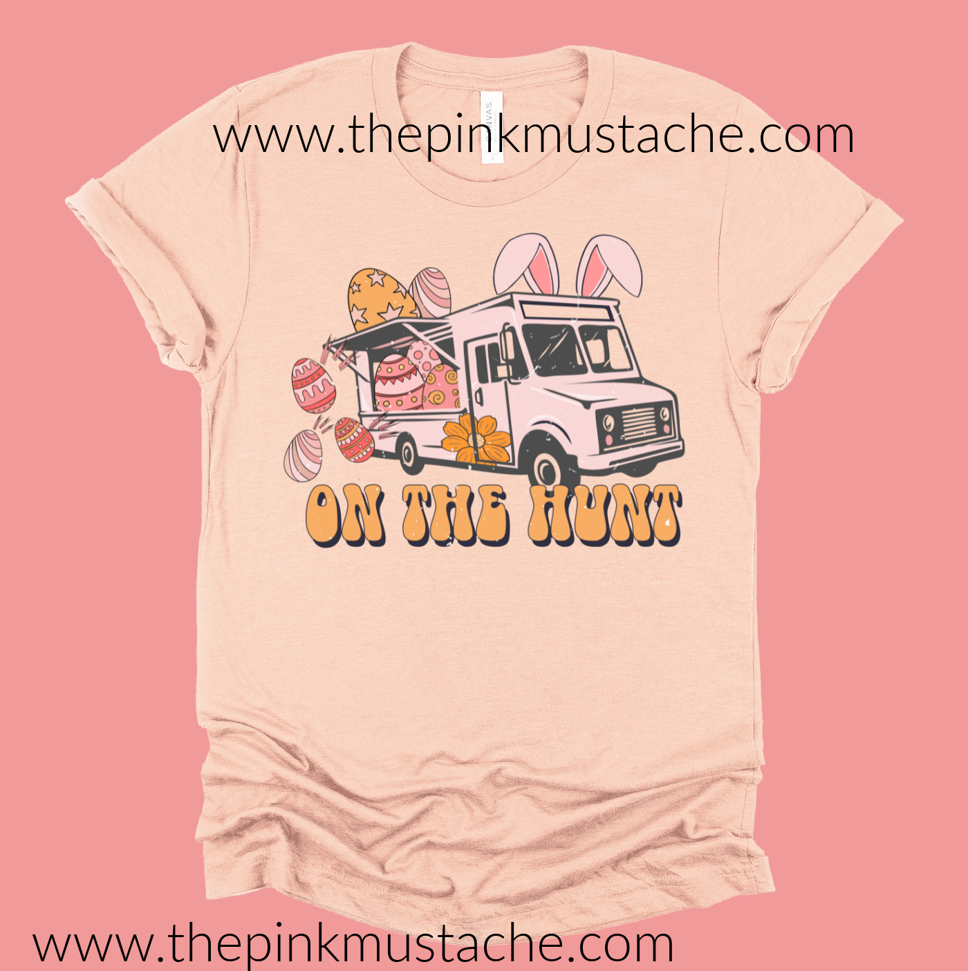 On The Hunt Easter Softstyle Tee -  Toddler, Youth, and Adult Sizes/Religious Tee/ Unisex Sized Tee / Easter Spring Shirt