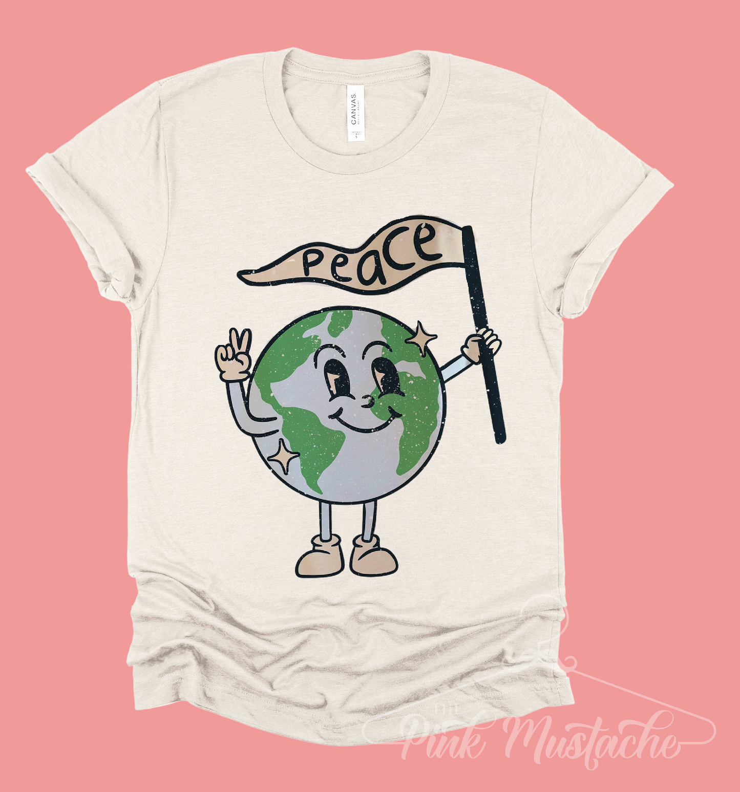 Peace On Earth Tee/ Toddler, Youth, and Adult Sizes Available/ Soft style Tee