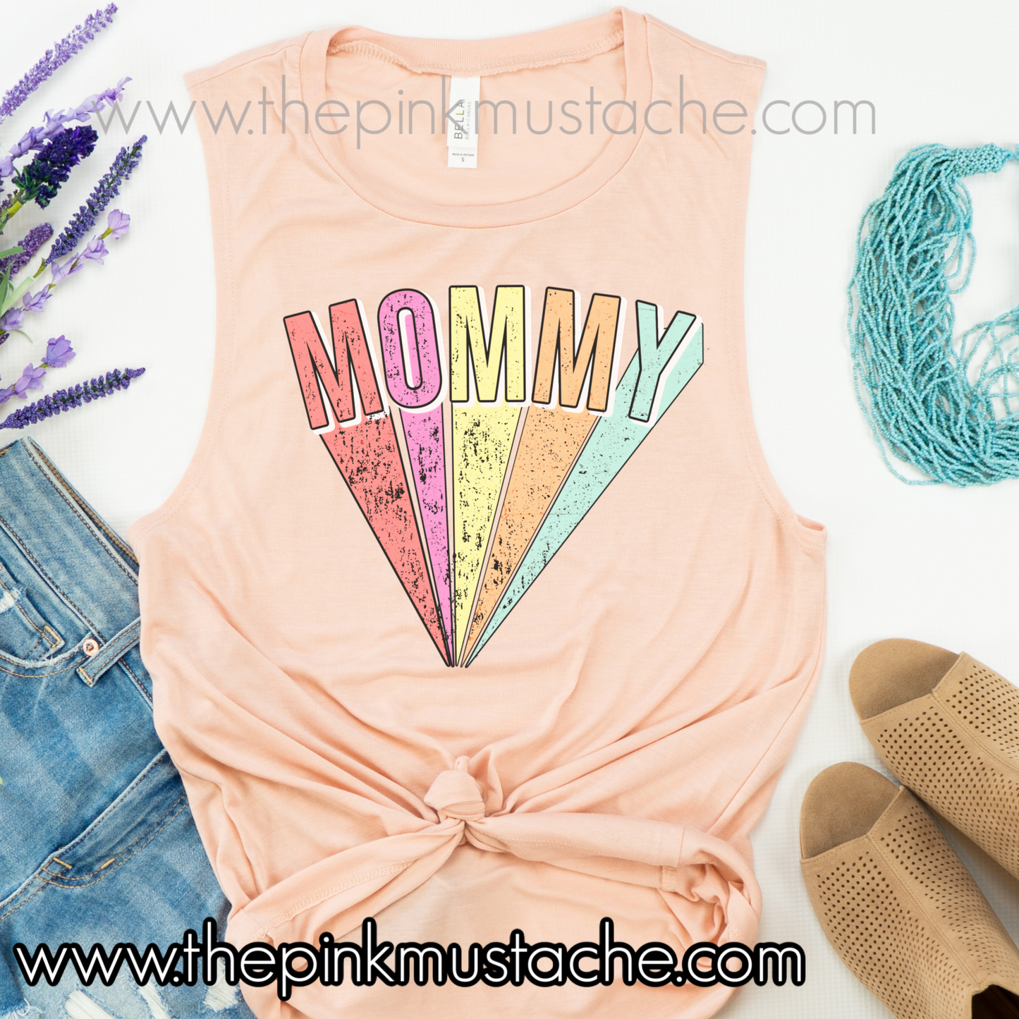 Mommy Super Hero Inspired Tank / Retro Mommy Shirt / Gifts for Mom / Mother's Day