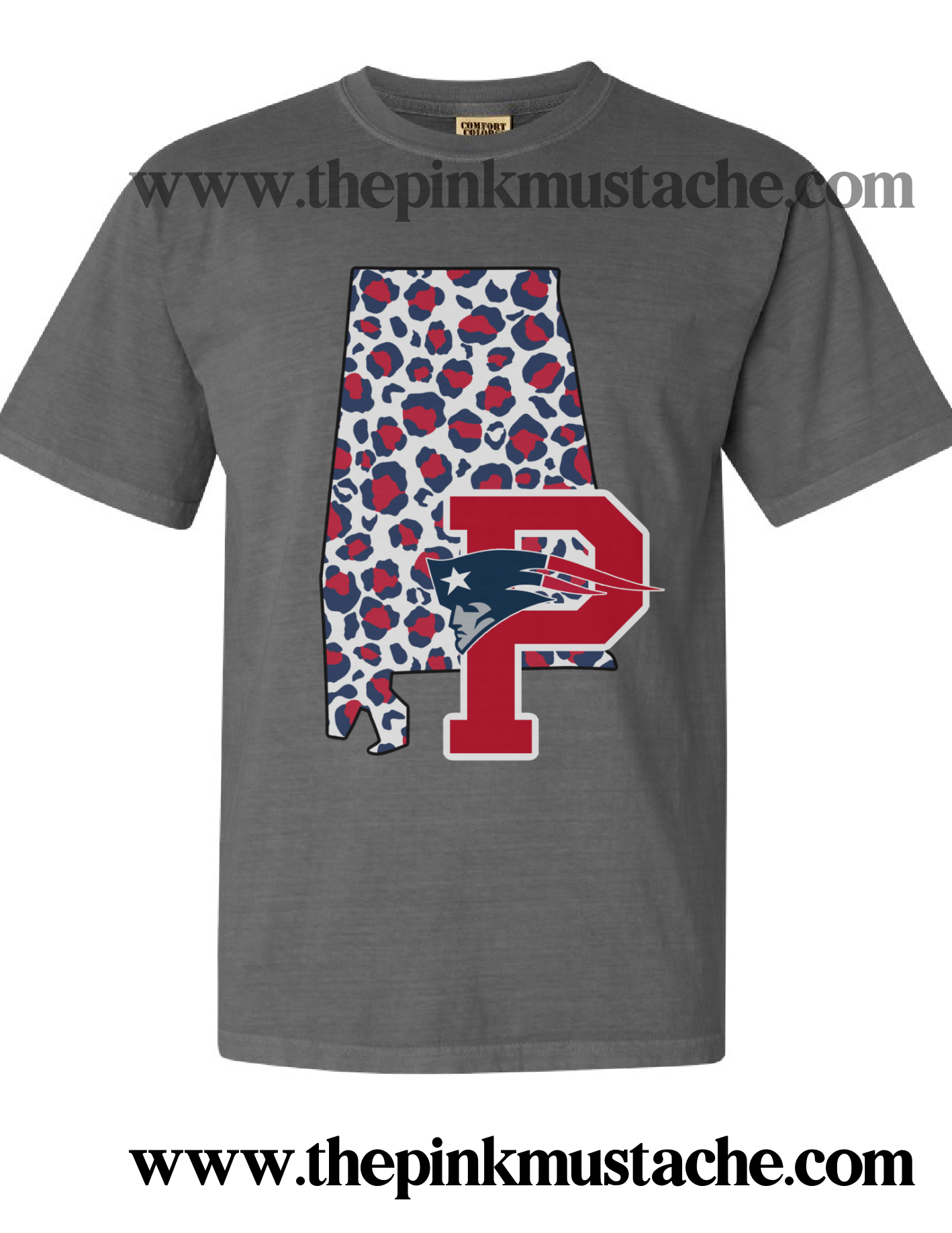 Pike Liberal Arts Patriots School Comfort Colors T-Shirt  / PLAS / Alabama School Shirt