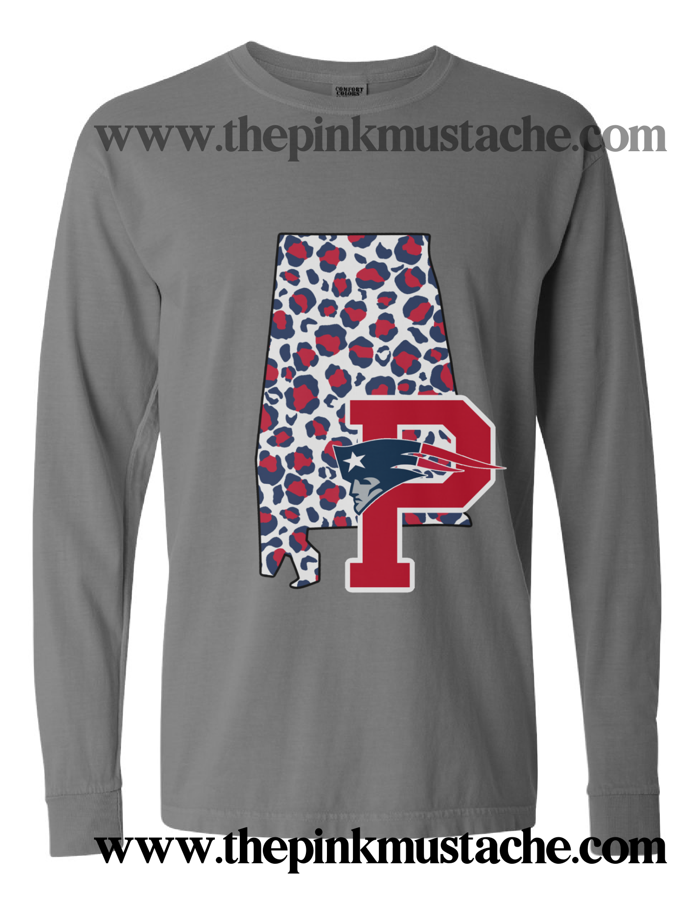 Pike Liberal Arts Patriots School Comfort Colors T-Shirt  / PLAS / Alabama School Shirt