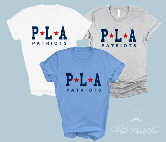 PLA Patriots  Softstyle Shirt / Toddler, Youth, and Adult Sizes
