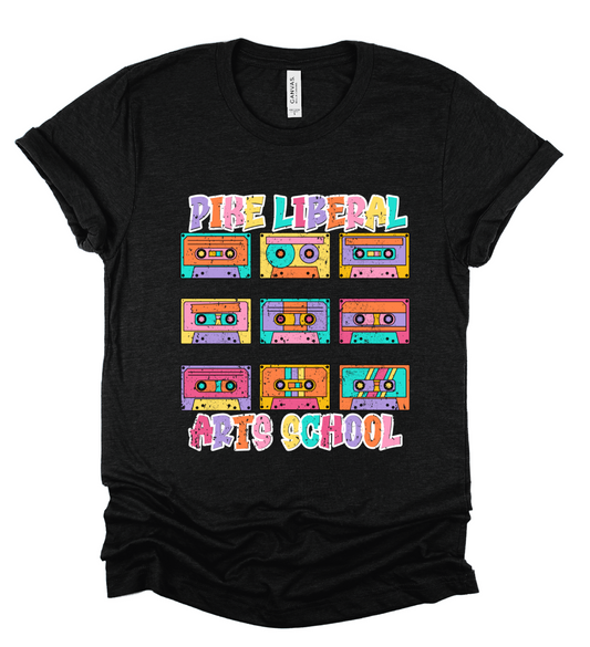 Pike Liberal Arts Retro 80's/ 90/s  Softstyle Shirt / Toddler, Youth, and Adult Sizes