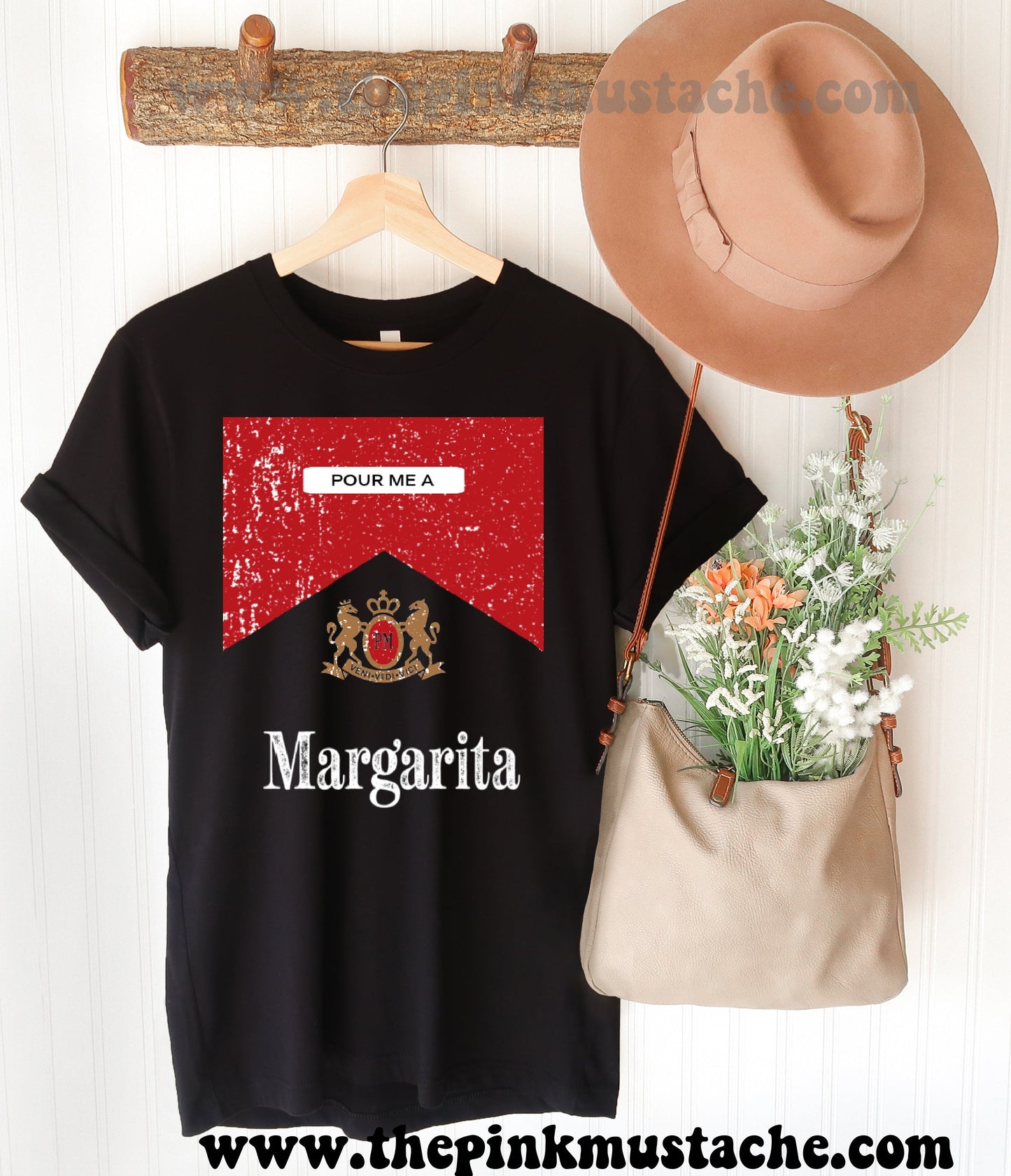 Pour Me a Margarita Unisex Sized Softstyle Tee / Funny Shirts / Shots / Tequila/ Alcohol