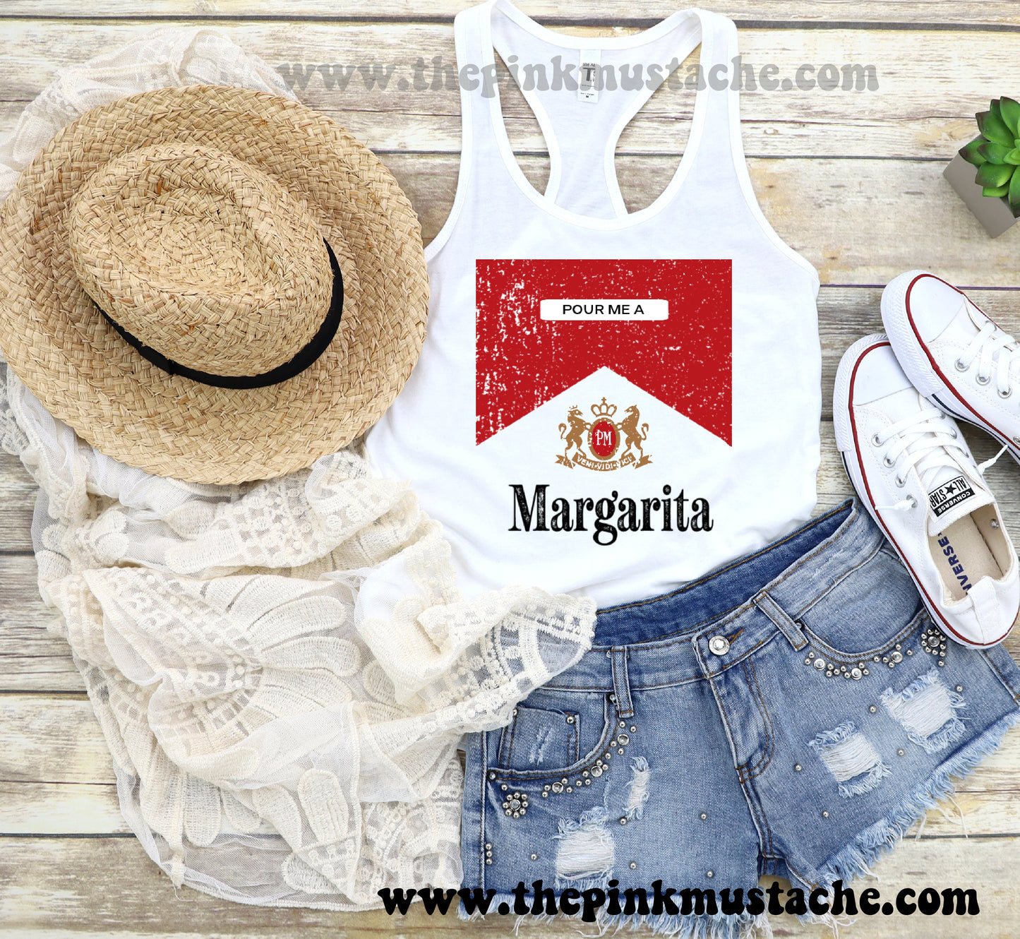 Pour Me a Margarita Racerback Tank Top / Funny Tank Top/ Shots / Tequila/ Alcohol