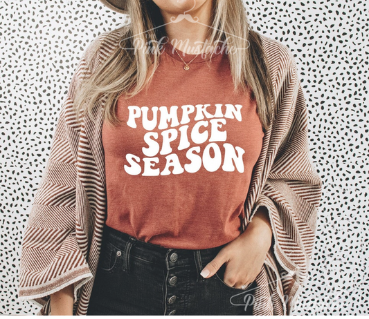 Pumpkin Spice Season Softstyle Tee/ Fall Layering Tee / Teachers Tee