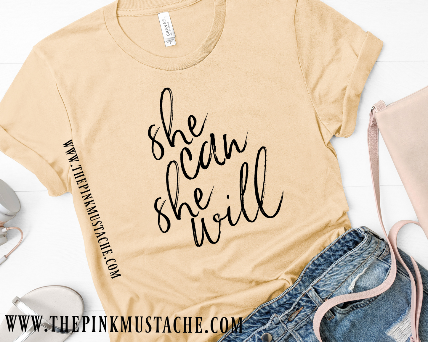 She Can and She Will T-Shirt