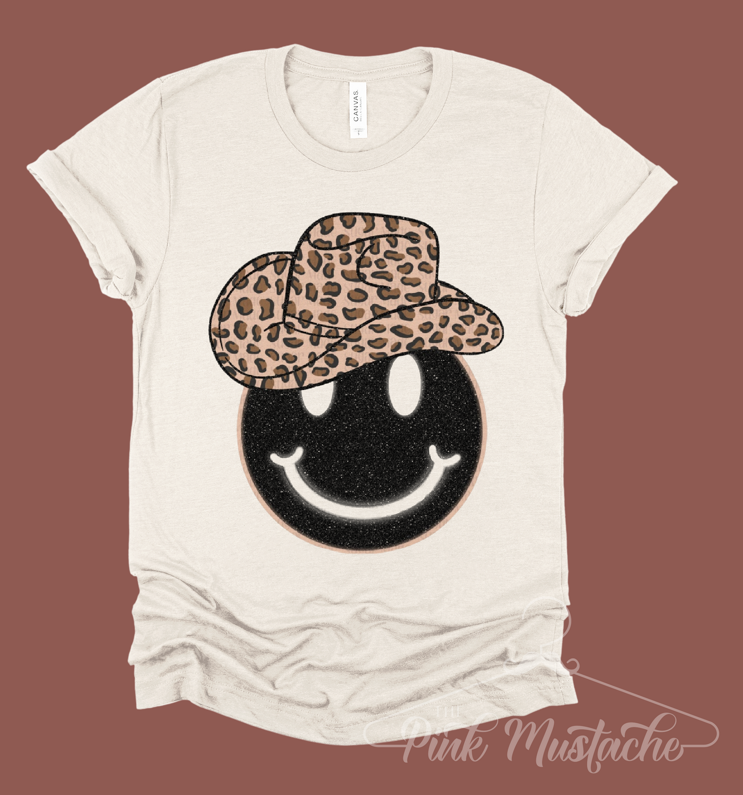 Soft Style Smiley Cowboy Retro Tee/ Toddler, Youth, And Adult Sizes/ - Unisex Sized