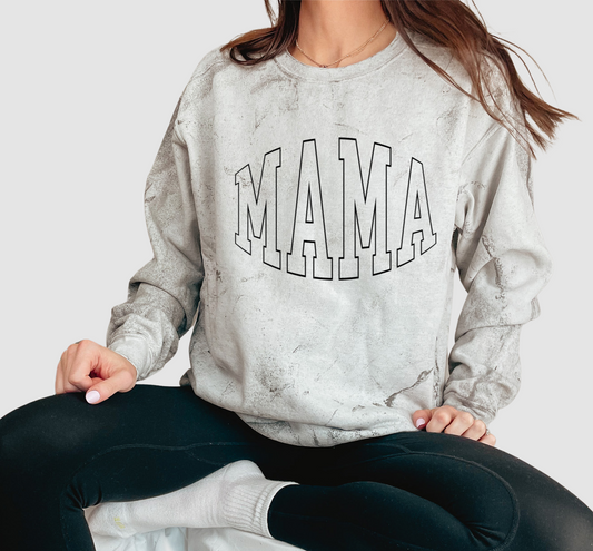 Comfort Colors Colorblast Mama Sweatshirt - Sizes and Inventory Limited