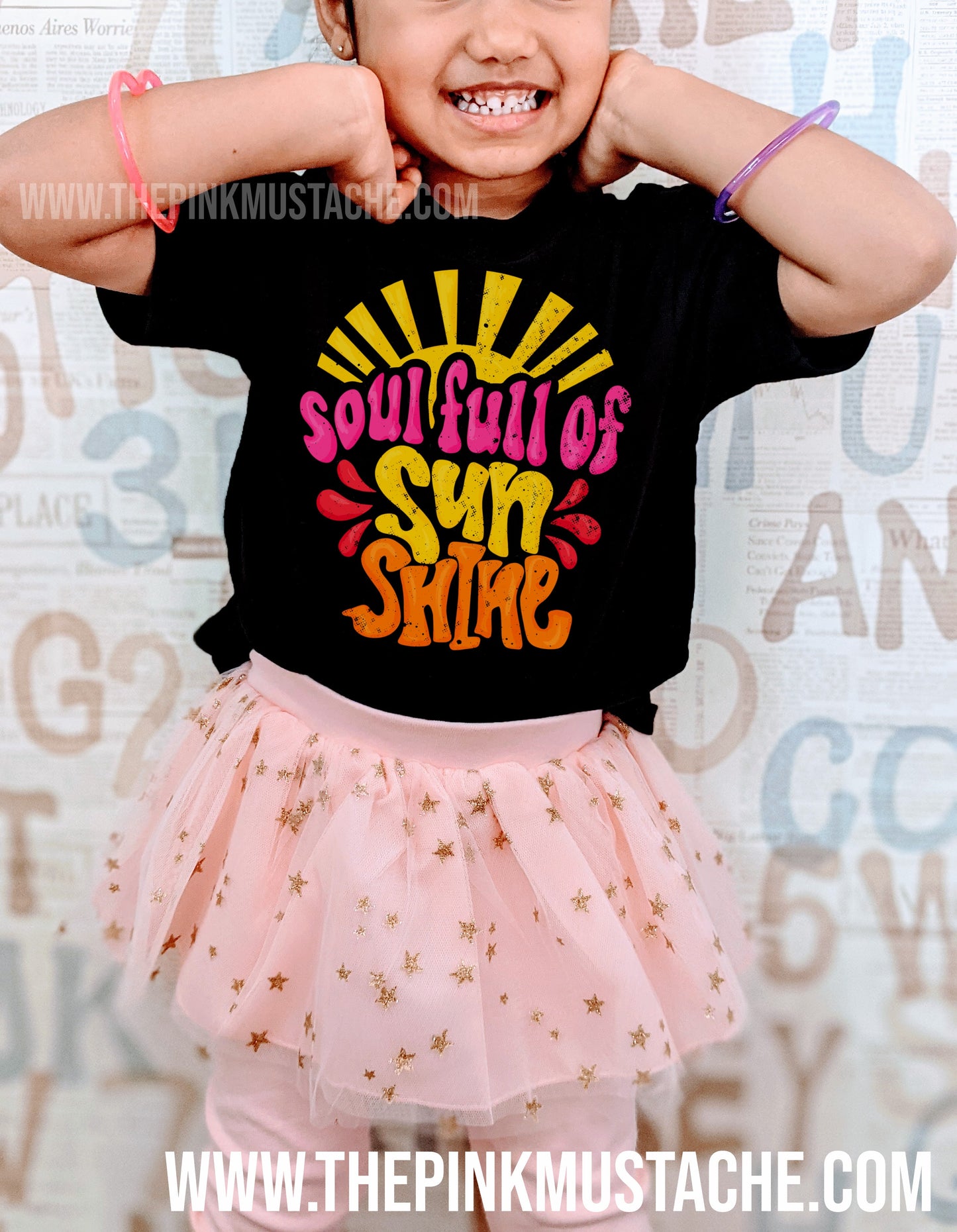 Soul Full Of Sunshine Summer Toddler, Youth, and Adult Matching Tees /Bella Canvas Youth and Adult Sizing Available/ All Sizes Available