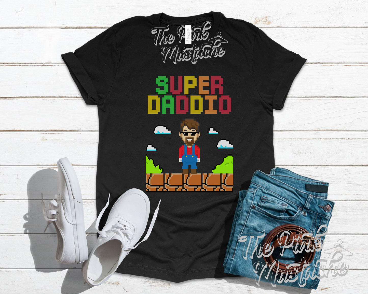 Super Daddio T-Shirt - Father's Day Tee - Fathers Day Shirt
