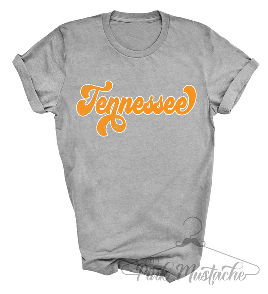 Tennessee Script Soft Style Tee/ TN Print Tee/Tennessee Shirt / TN Shirt
