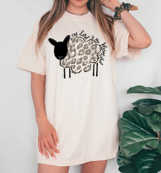 Ivory Comfort Colors or Bella Canvas The Lord Is My Shepherd Tee / Religious Tees/  Mommy and Me